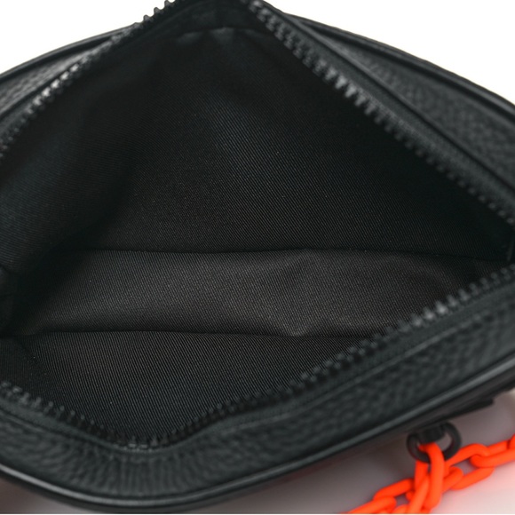 AUTHENTIC Louis Vuitton Taurillon Monogram Uniformes Solar Ray Soft Pochette - Picture 5 of 11